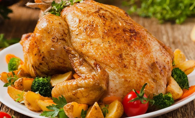 Хрустящая курица в духовке: мясо само пропитывается соком