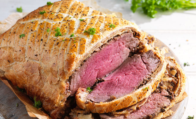 Мясо в тесте на всю неделю: ставим килограмм говядины в духовку