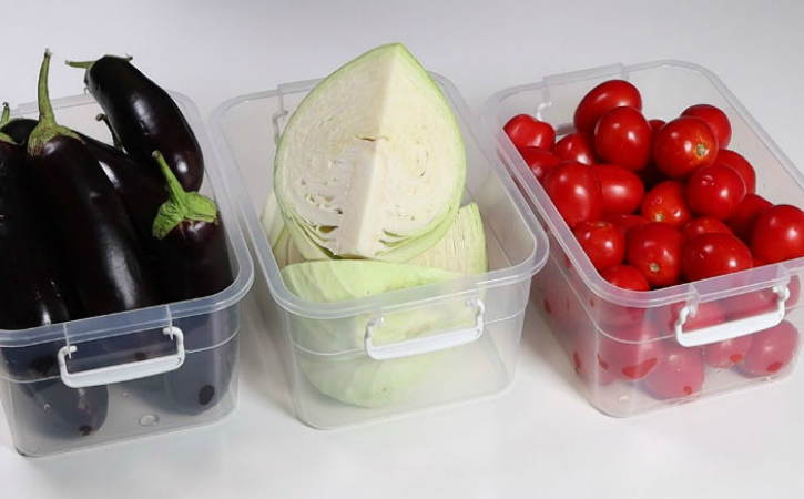 Сохраняем овощи надолго в свежем виде: разложили по контейнерам и сохранили без консервации