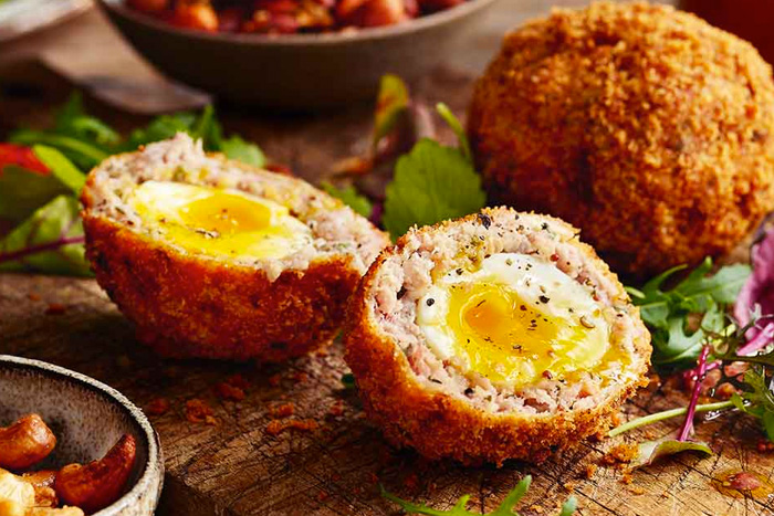 Яйца по-шотландски: сытно и очень вкусно