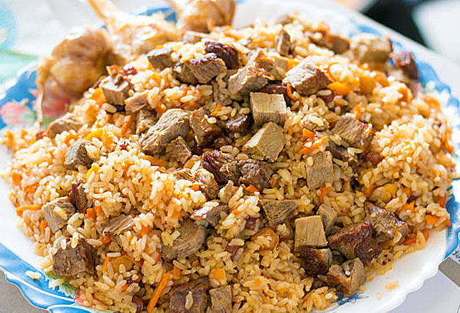 Главные блюда узбекской кухни