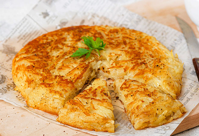 Жареная картошка по-швейцарски: невероятное блюдо