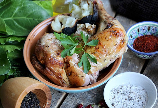 Курица в сметанном маринаде: самый вкусный способ