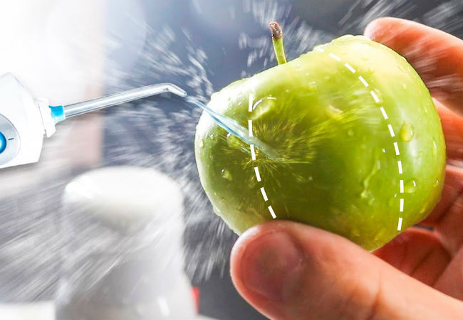 Режем яблоко водой: увлекательный эксперимент