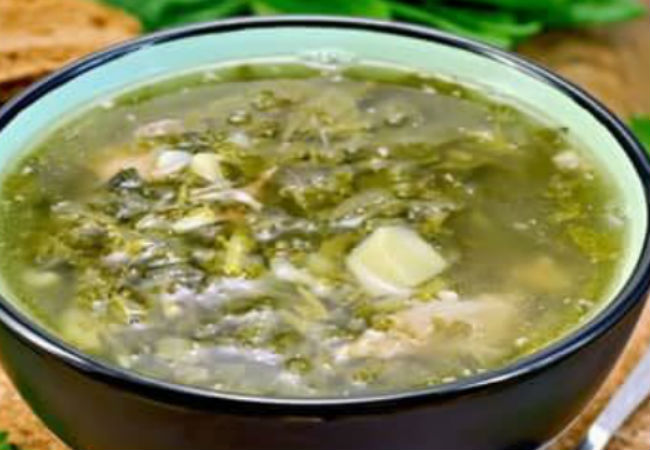 Самый зеленый борщ: летняя вкуснота