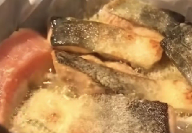 Жарю рыбу на бумаге: секрет готовки как у японцев
