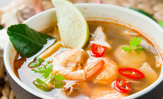 Согревающие супы с Дальнего Востока: мало жира, но много пользы