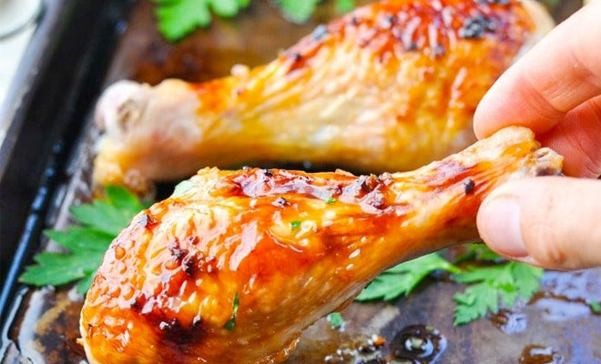 Добавляем в еду мед: жарим курицу, мясо и сыр