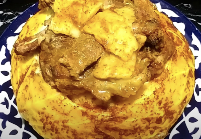 Жаркое в капусте: убираем середину и начиняем вилок мясом