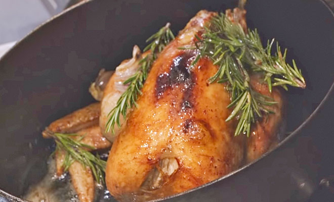 Курица как в мишленовском ресторане: готовим по рецепту звездного повара