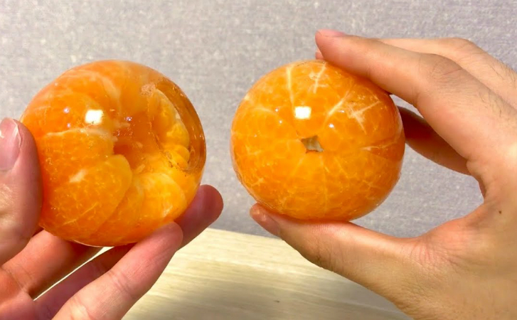 Окунаем мандарины в желе. Десерт вкуснее мороженого без особых усилий