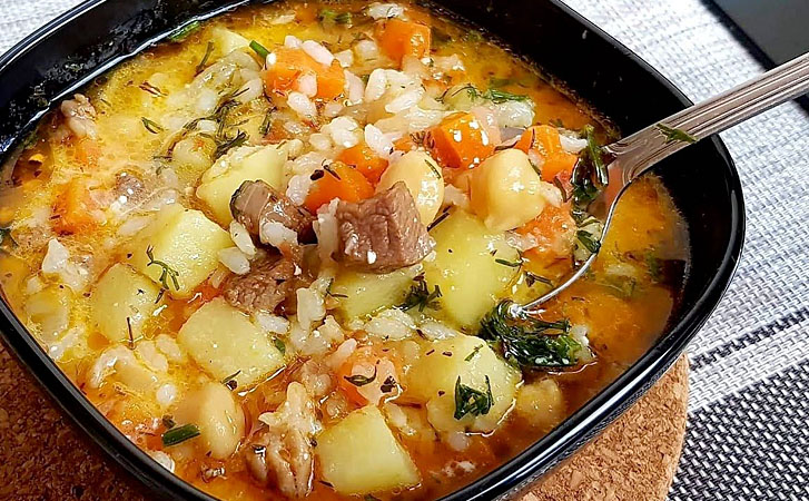 Показываем как сварить мясной суп ровно за 30 минут. Вкусный и экономит ваше время