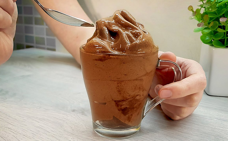 Мороженое за 1 минуту: делаем без сливок