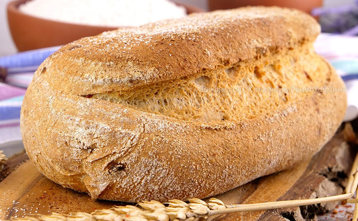 Хлеб из холодильника: ставим тесто на ночь, и оно потом запекается за 30 минут и всегда пышное