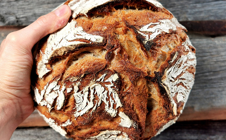 Хлеб без замеса по старинному рецепту: получается у всех с первого раза