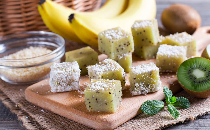 Рецепт домашнего мармелада из бананов или киви. Сладкий без грамма сахара и легко заменяет конфеты