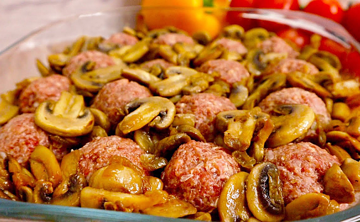 Как сделать фрикадельки ароматнее. Добавляем вкус шампиньонами