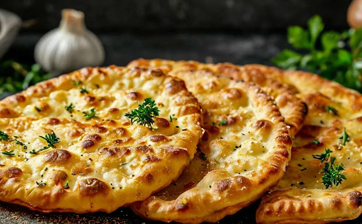 Превращаем вареный картофель с основу шикарных лепешек с начинкой