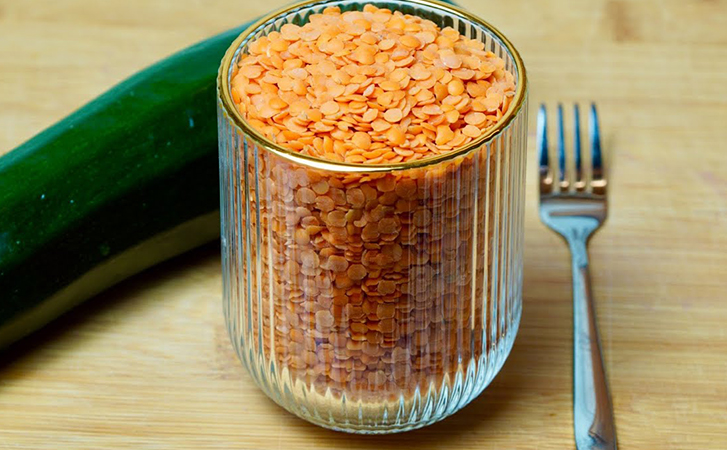 1 кабачок и стакан чечевицы: смешали и получили котлеты сытнее мясных