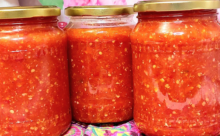 Аджика «Кобра» на зиму. Простой и вкусный рецепт грузинского острого соуса