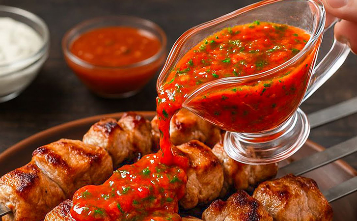 Грузинский соус к шашлыку и любому мясу: вкуснее сделает даже хлеб