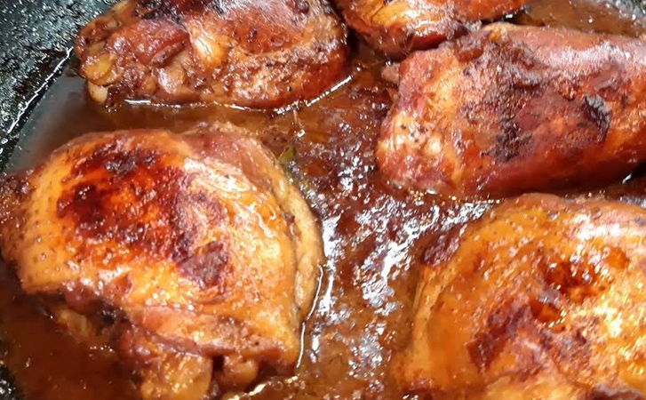 Румяная курочка как в ресторане: готовим без жарки и духовки
