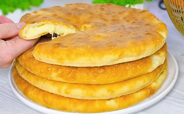 Простой и вкусный рецепт осетинских пирогов. С картофелем и сыром