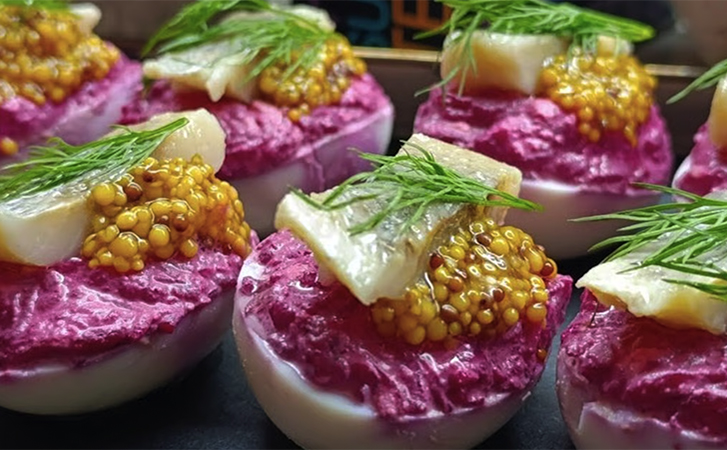 Рецепт селедки под шубой не цельным салатом, а порционно. Очень удобно для подачи на любой праздник