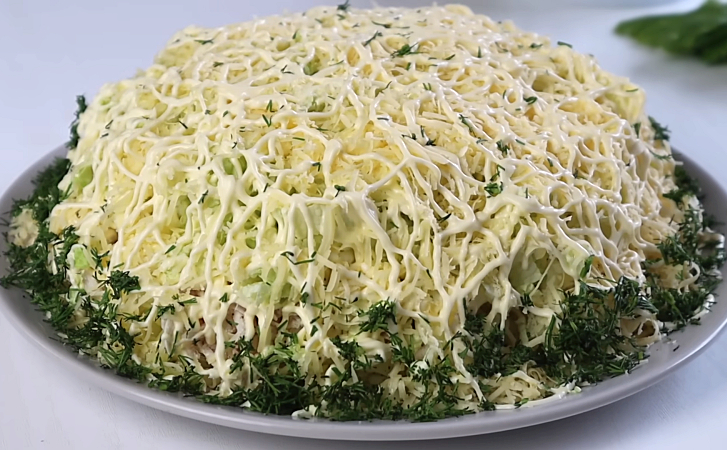 Новый вкус когда Оливье надоел. Лебединый пух: нежный, но сытный салат