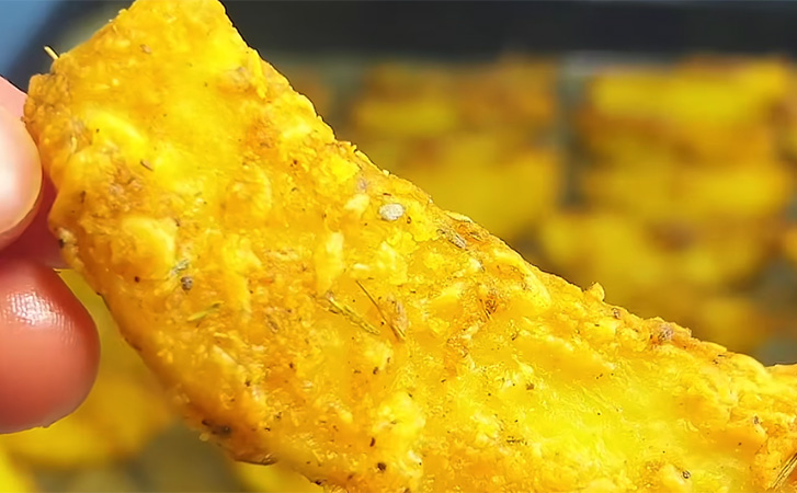 Хрустящая картошка дольками. Понравится всем даже больше мяса