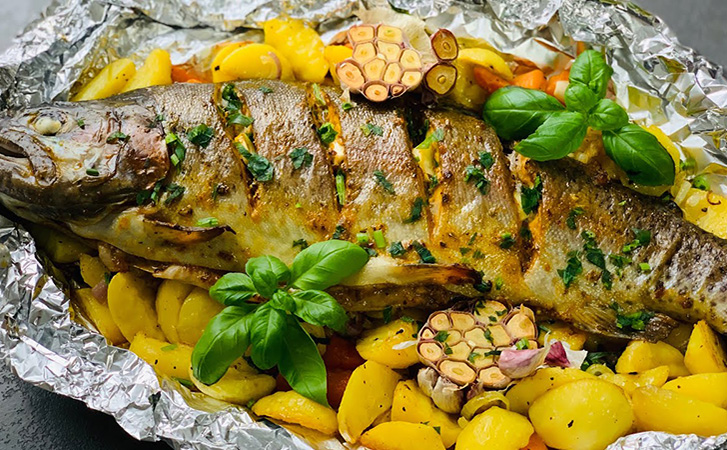 Форель по-кремлевски на праздничный стол: удивительный вкус получим благодаря апельсинам