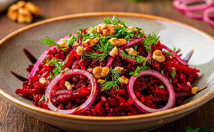 Пряная свекла-минутка в грузинском стиле: такая закуска и гарнир всегда нарасхват