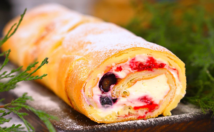 Ленивый рецепт рулета. Делать просто, а получается неотличимо от нежнейшего торта