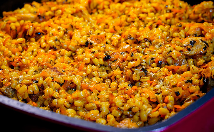 Готовим сухой рассольник. Ингредиенты почти как в супе, но только у нас нет бульона