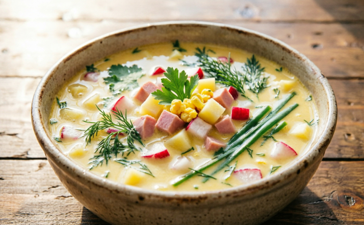 Знакомая окрошка заиграет новым вкусом, если приготовить её по-узбекски