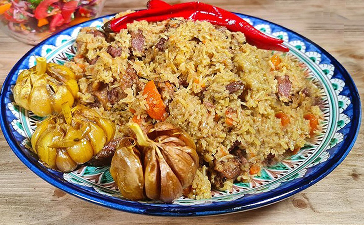 Рассыпчатый плов на курдюке. Не сухой, ароматный, всегда получается