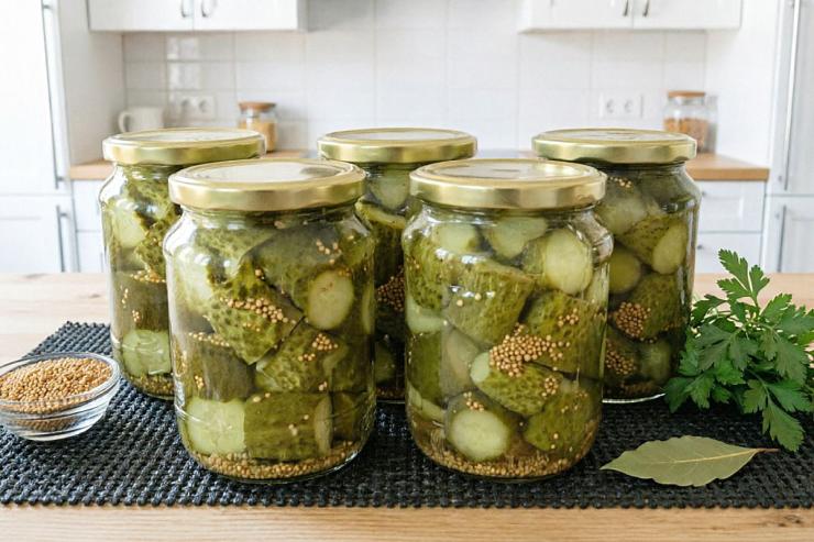 Огурцы по-фински на зиму: простой рецепт хрустящих огурцов кусочками