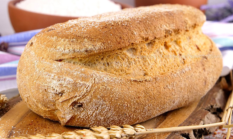 Хлеб из холодильника: ставим тесто на ночь, и оно потом запекается за 30 минут и всегда пышное