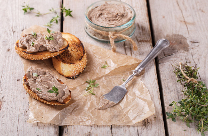 Паштет из куриной печени по рецепту Марко Канора