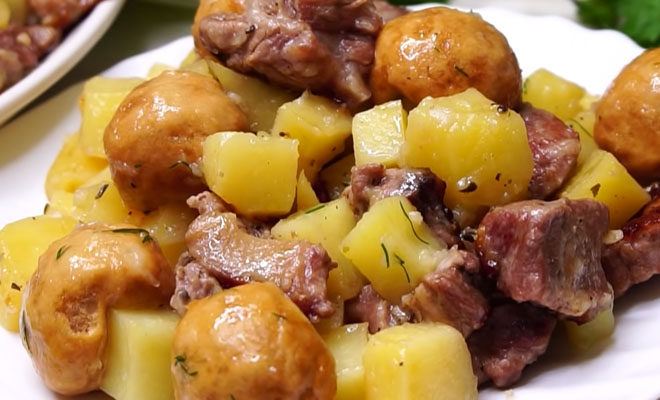 Мясо Тесто Фото